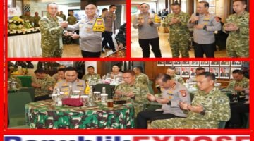 Pangdam Jaya Hadiri Upacara HUT ke-81 TNI dan Terima Ucapan dari Kapolda Metro Jaya