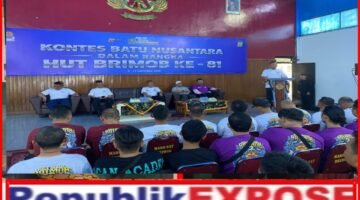 Brimob Polda Metro Jaya Gelar Kontes Batu Nusantara Dalam Rangka HUT Brimob ke-81