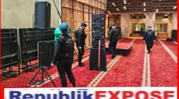 Brimob Metro Jaya Sterilisasi Masjid Istiqlal Jelang Safari Dakwah Habib Umar