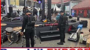 Brimob Metro Jaya Sterilisasi Synchronise Fest 2026 di Kemayoran, Pastikan Area Aman
