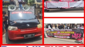 Koalisi Mahasiswa Sultra Jakarta Gelar Aksi di Mabes Polri, Desak Pengusutan Dugaan Pemalsuan Akta PT Bososi Pratama