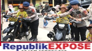 Brimob Batalyon Polda Metro Jaya Sambut Kunjungan TK Smartkidz