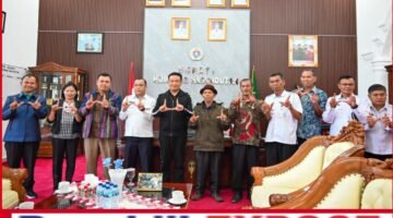 Aliansi Peduli Pendidikan SMPN 025 Siborutorop Bersama Bupati Humbahas Diskusi Pembangunan