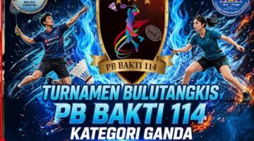 PB BAKTI 114 Gelar Turnamen Bulutangkis 1 November 2026, Pendaftaran Gratis untuk Warga RW 014 Cengkareng Timur 