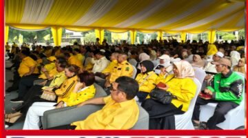 HUT ke-62 Partai Golkar, Bagikan 1.000 Paket Sembako kepada Warga DKI Jakarta