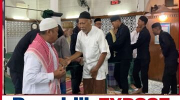 Brimob Metro Jaya Sambangi Masjid Jami Al-Riyadh Kwitang, Jakarta Pusat, Bangun Kedekatan Humanis dengan Warga